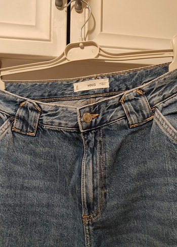 MANGO Bol Kesim Midi Kot Pantolon - Görsel 2