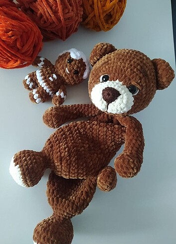  Beden Amigurumi Uyku arkadaşı Ayıcık