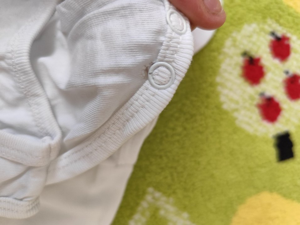 6 ki Bebek Erkek Beyaz Kolsuz Pamuklu Body - Görsel 4