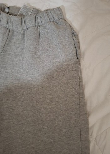 H&M Gri Rahat Kesim Kadın Eşofman Altı