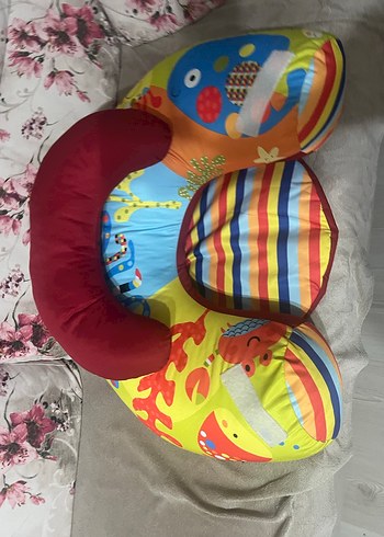 Renkli Desenli Hamile ve Emzirme Yastığı - Görsel 3