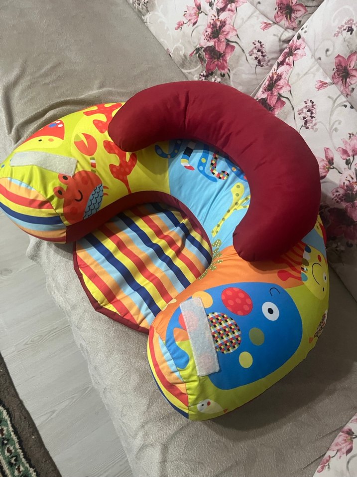 Renkli Desenli Hamile ve Emzirme Yastığı - Görsel 2