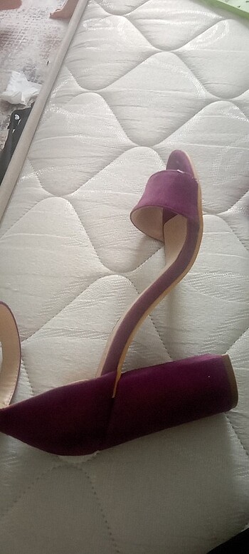 Zigi Soho Mor renk topuklu ayakkabi