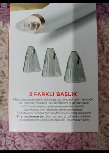 Polosmart Yüz Temizleme Cihazı Beyaz - Görsel 3