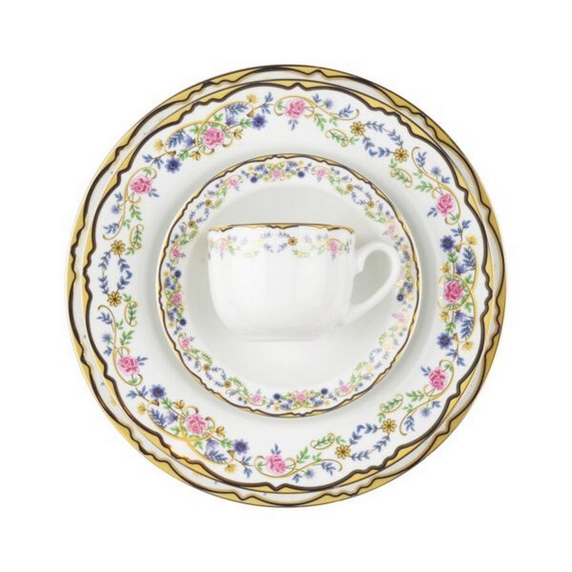 zariniran İtalyan F stili gülistan serisi 12 kişilik - Görsel 2