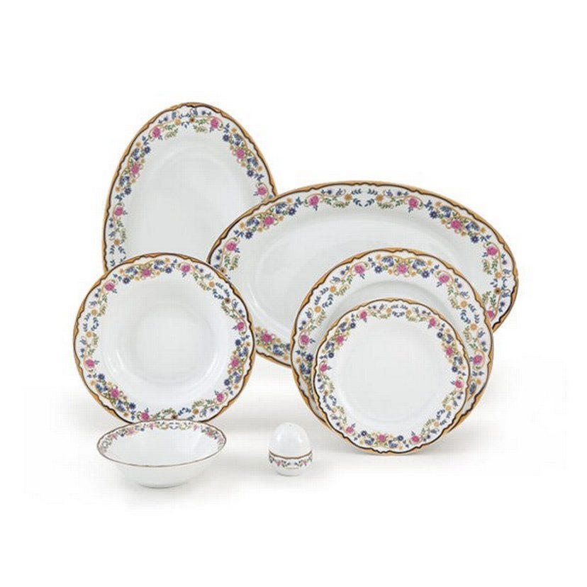 zariniran İtalyan F stili gülistan serisi 12 kişilik - Görsel 4