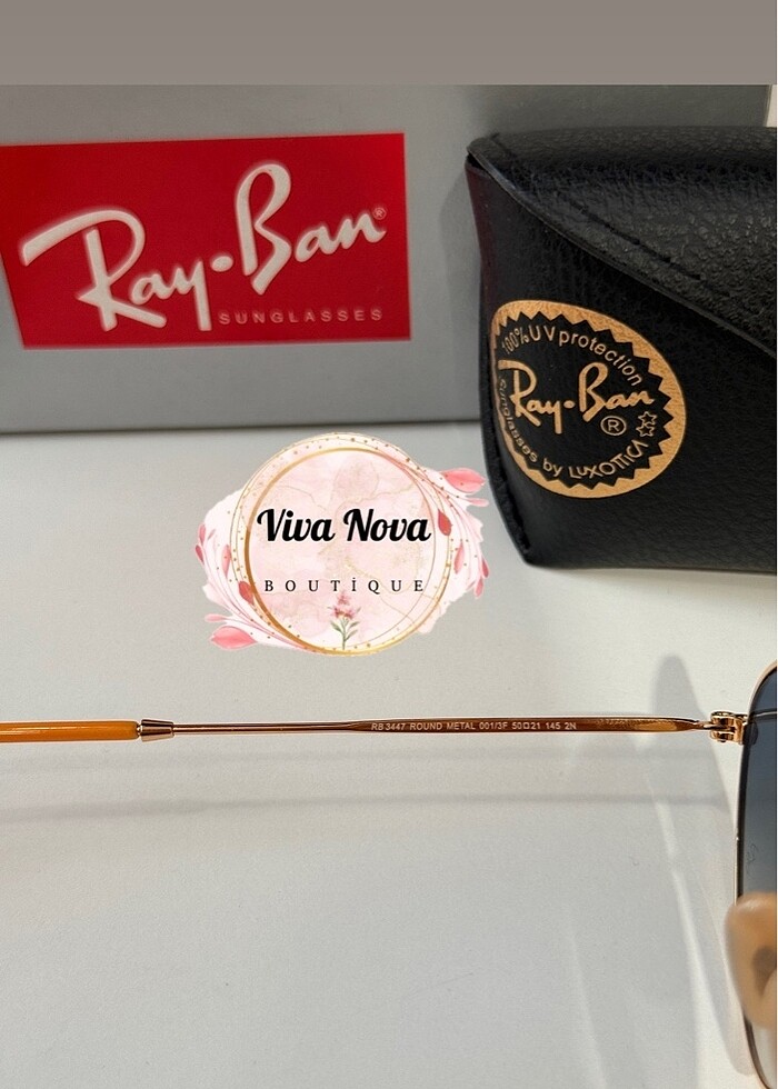 Rayban Rb3447 Round Metal - Görsel 3