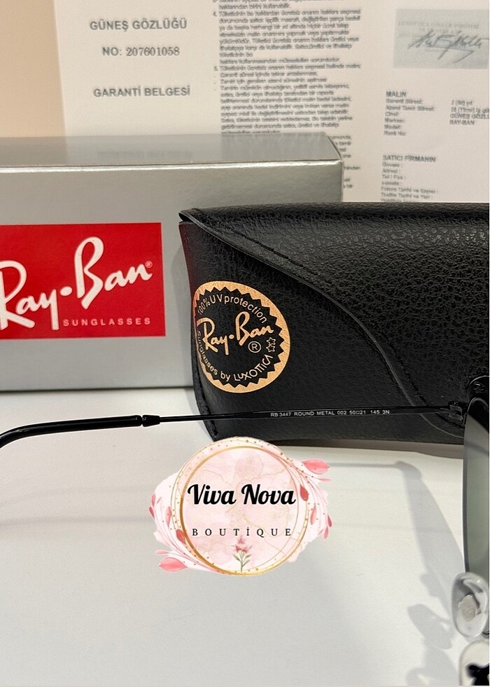 Rayban Rb3447 Round Metal - Görsel 3