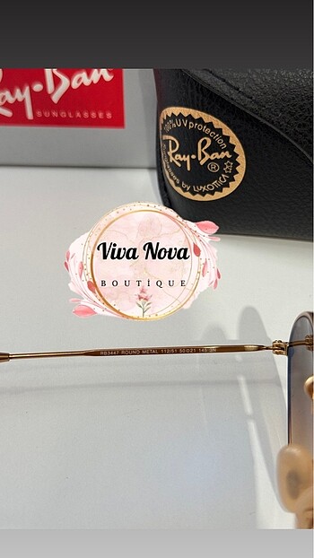 Rayban Rb3447 Round Metal - Görsel 3