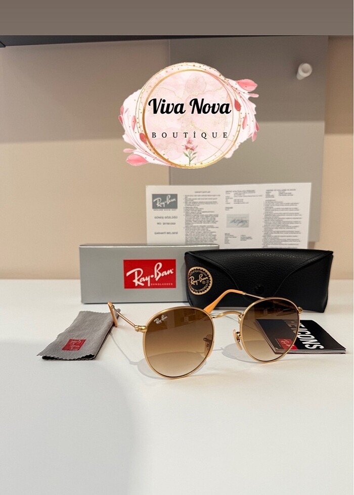 Rayban Rb3447 Round Metal - Görsel 2