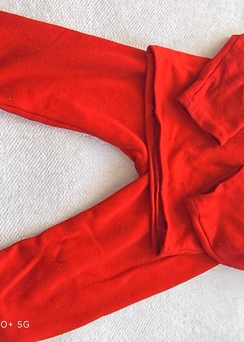 Kırmızı Çocuk pijama takımı