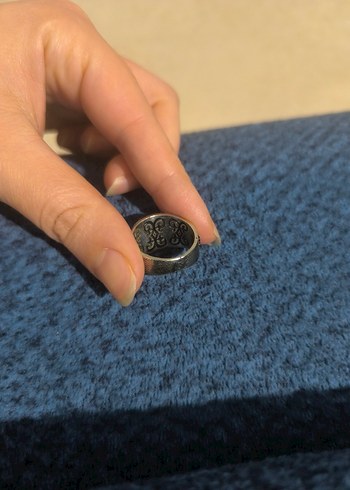 925 ayar gümüş erkek yüzük - Görsel 2