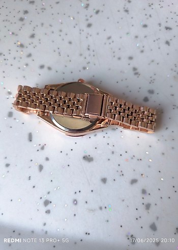 Renkli Taşlı Kadın Kol Saati - Görsel 4