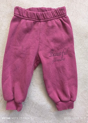 Kız Çocuk Pembe Basic Sweatpant