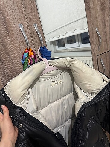 Mango Şişme Mont - Görsel 7