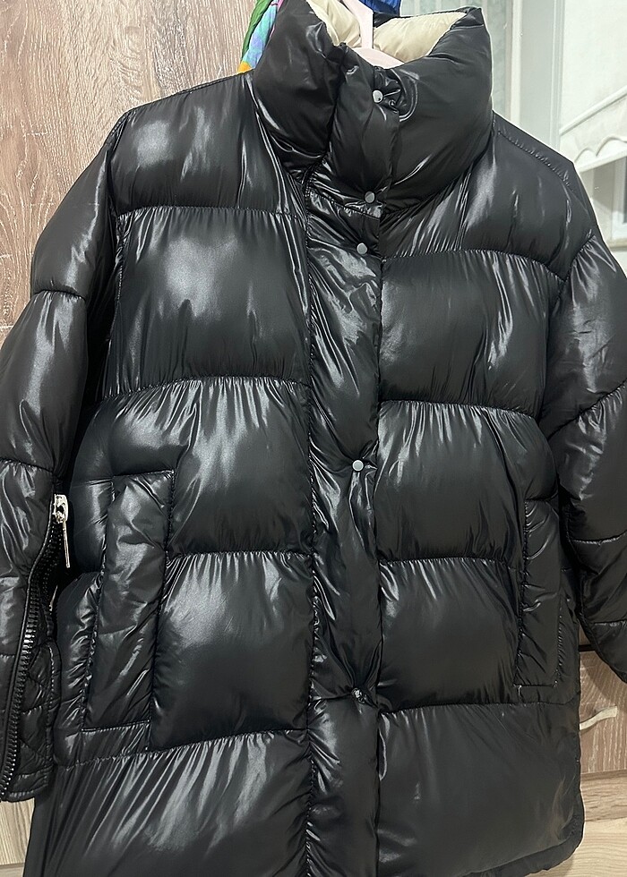 Mango Şişme Mont - Görsel 4