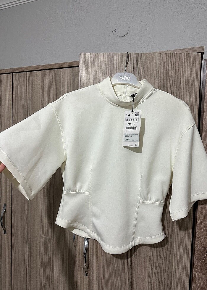 Zara şık bluz - Görsel 5