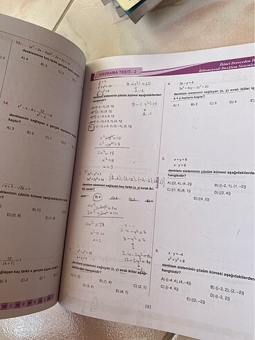 Karekök 11.sınıf Matematik Soru Bankası