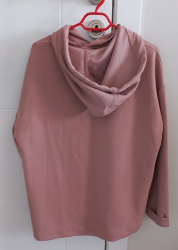 Diğer Kadın Pembe Kapüşonlu Sweatshirt