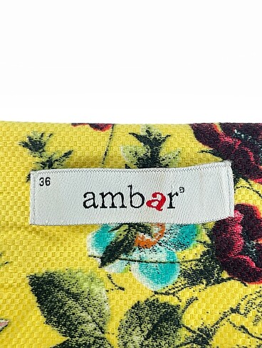 36 Beden sarı Renk Diğer Blazer %70 İndirimli.