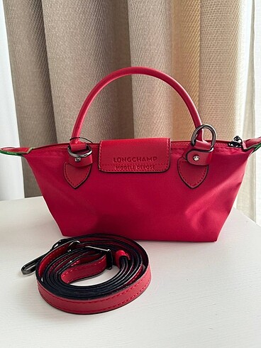 Longchamp Lomghchamp kırmızı mini boy