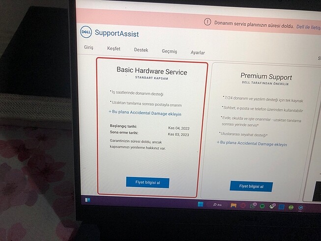  Beden Renk Dell g15 Ryzen 7 gri laptop