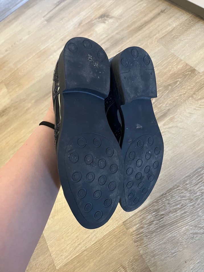 Parlak Lacivert Erkek Çocuk Özel Ayakkabı - Görsel 3