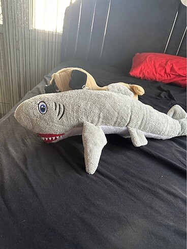 Ikea peluş oyuncak köpek balığı