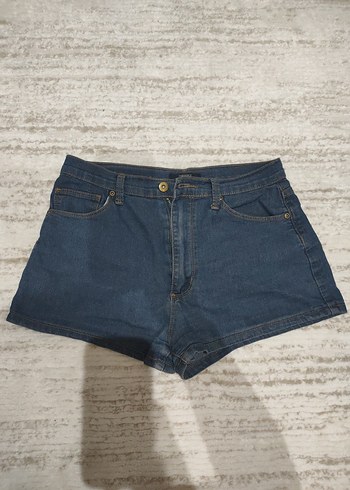 Forever21 S/M Beden Mini Kot Şort - Görsel 2