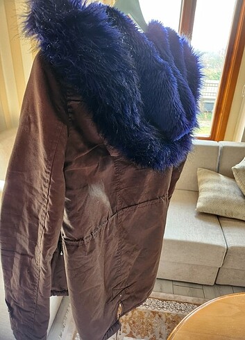 m Beden Kürklü parka