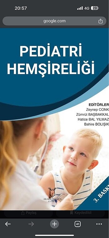 Pediatri kitabı