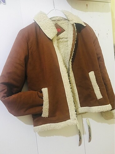 İçi peluş mont