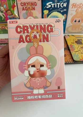 Pop Mart Crying Again Bebek Figür