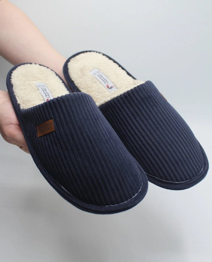 erkek çanak ev terlikleri - Görsel 2