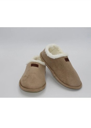 erkek peluş süet ev ayakkabıları - Görsel 2