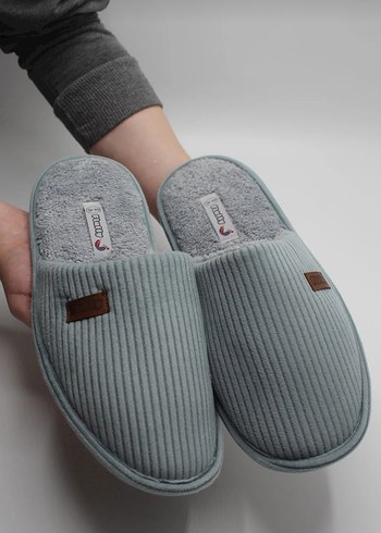 erkek çanak ev terlikleri - Görsel 2