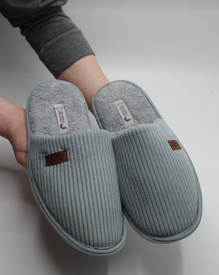 erkek çanak ev terlikleri - Görsel 2