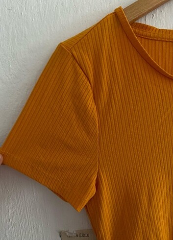 LC Waikiki turuncu crop tshirt