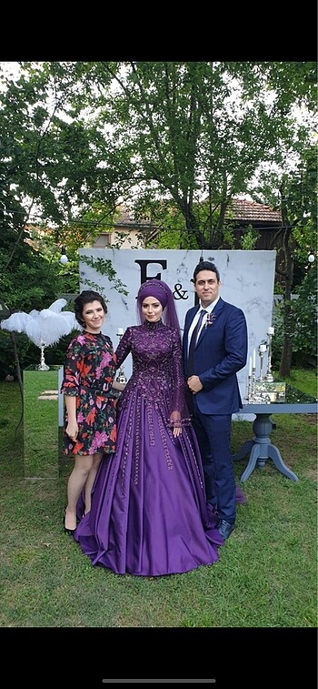 Şifon çiçekli elbise