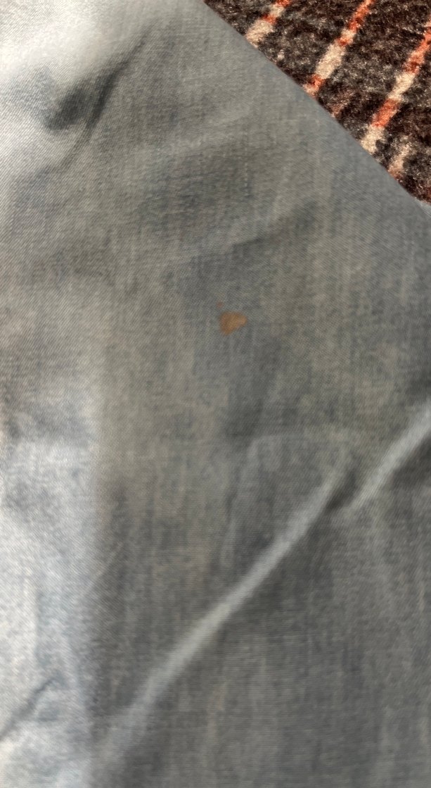 Mavi Baskılı Denim Kadın Gömlek - Görsel 2