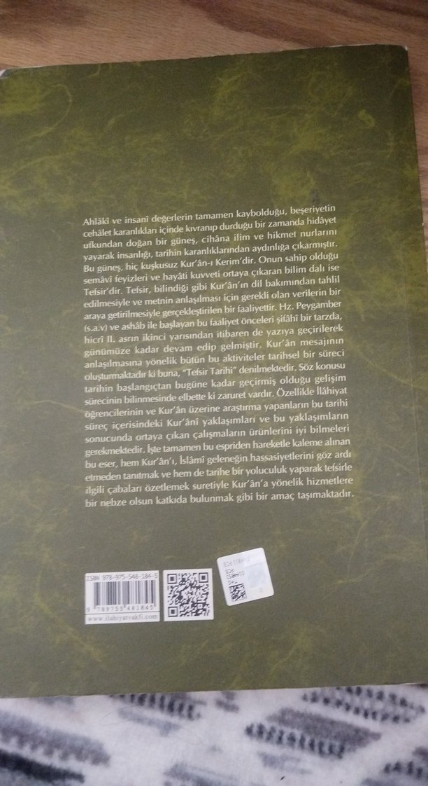 Tefsir Tarihi Kitabı - Görsel 2