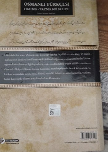 Osmanlı Türkçesi Okuma Yazma Kılavuzu Kitabı