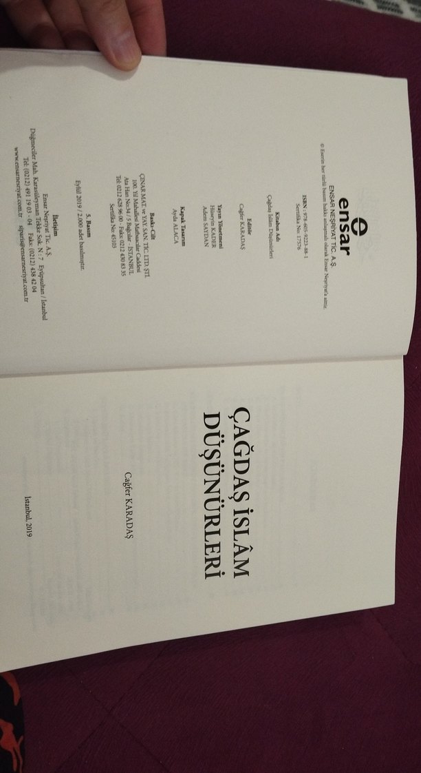 Çağdaş İslâm Düşünürleri Kitabı - Görsel 3