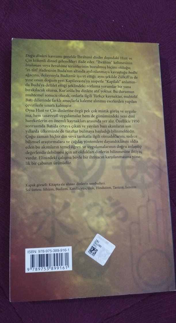 Doğu Dinleri - Ali İhsan Yitik - Görsel 2