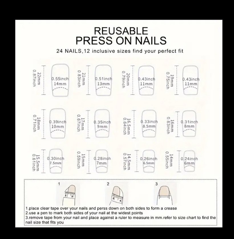 Çok Renkli Koyu Tırnak Süslemeleri - Görsel 2