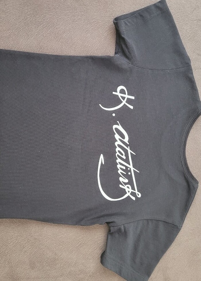 ATATÜRK  imzalı tişört  - Görsel 2