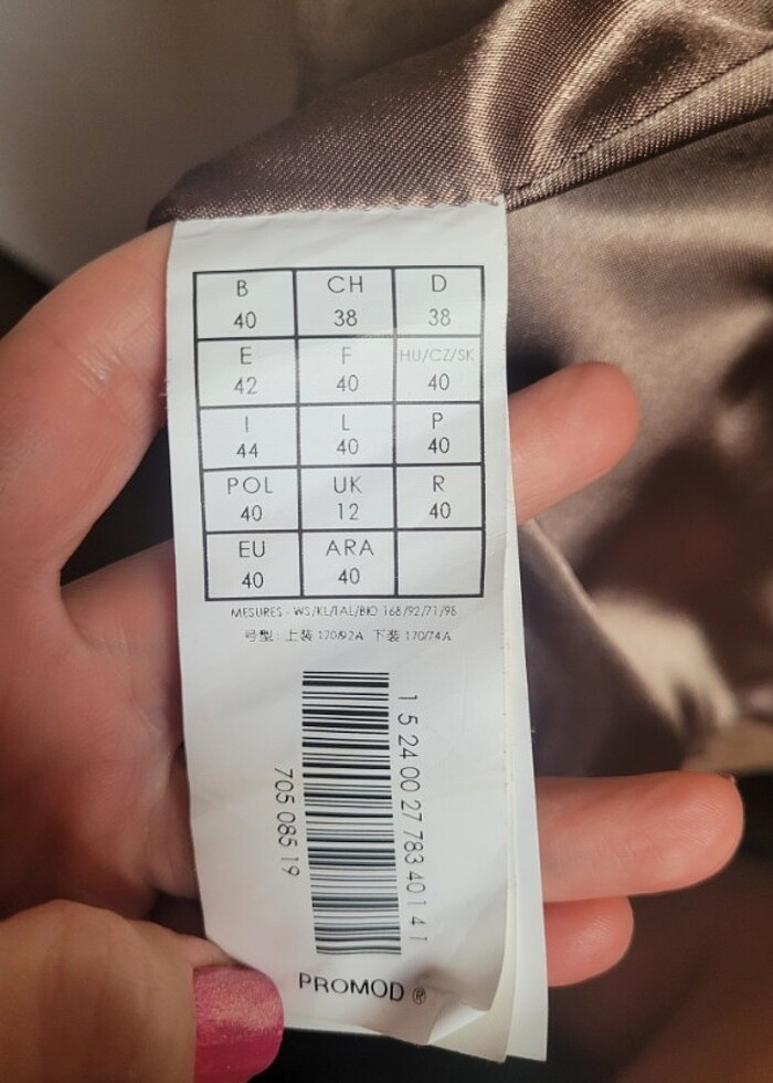 Süet mont - Görsel 4