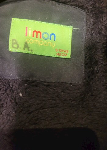 Erkek Çocuk Siyah Kapüşonlu Mont - Görsel 6