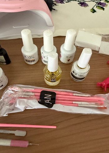 Pembe UV LED Tırnak Kurutucu Lambası - Görsel 2