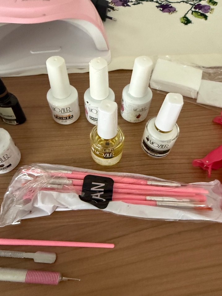 Pembe UV LED Tırnak Kurutucu Lambası - Görsel 2